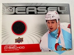 2010-11 Upper Deck UD Game Jersey Jonathan Cheechoo #GJ-CH
